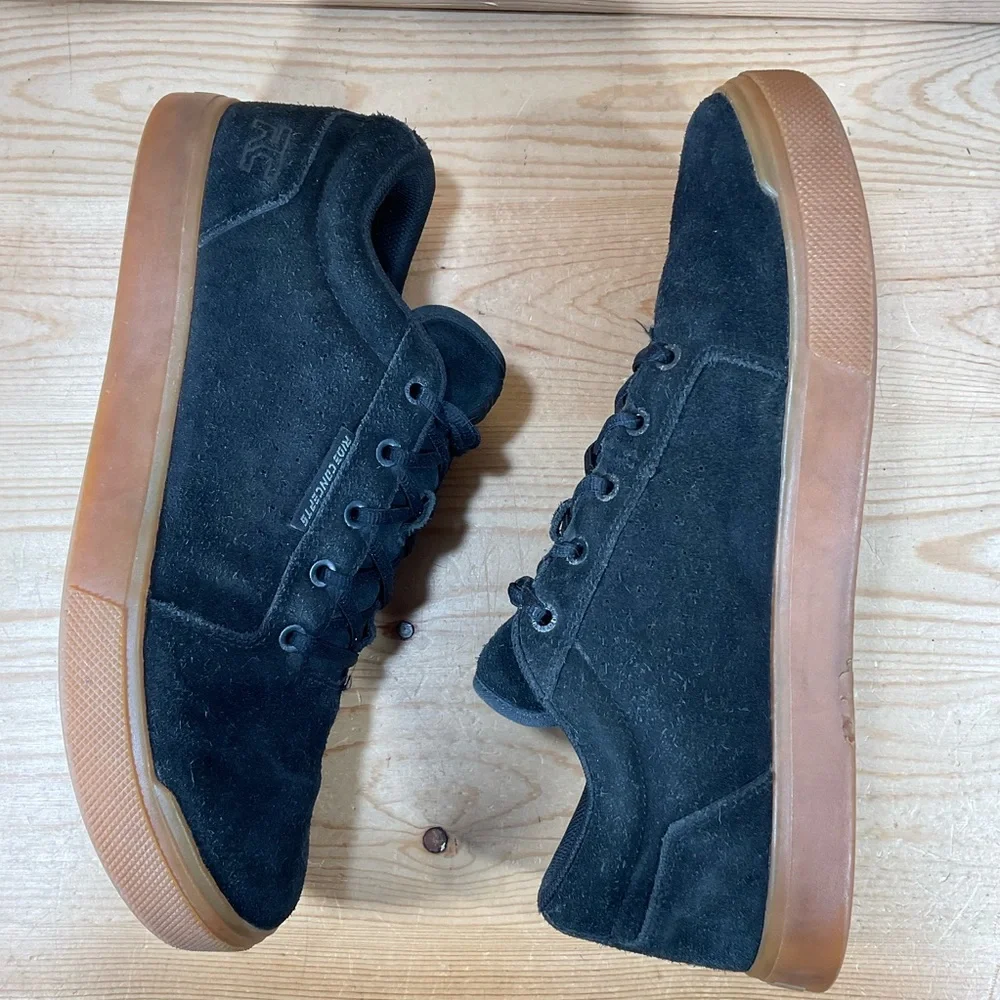 Ride Concepts Vice Flat Pedal Bike Cycling Shoes Men’s 12 Black Suede Gum